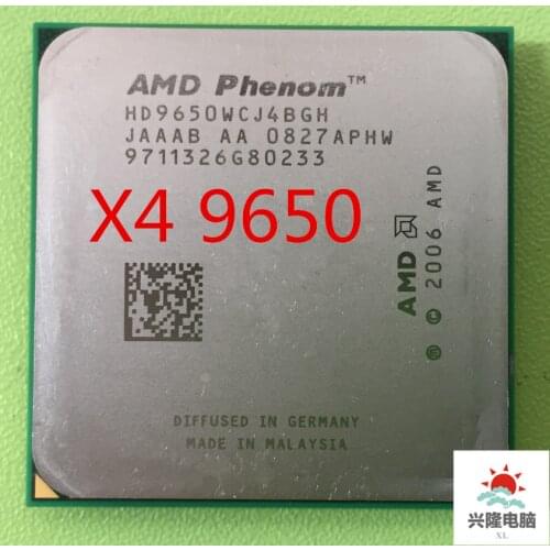 AMD Phenom X4 9650 x4 9650 HD9650WCJ4BGH CPU 2.3 GHz Quad Core Socket AM2