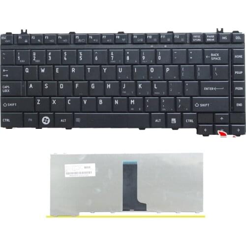 New Laptop US Keyboard Black for Toshiba Satellite L455 L450 L455D L450D Qosmio F40 F45 G40 G45 F50 F55