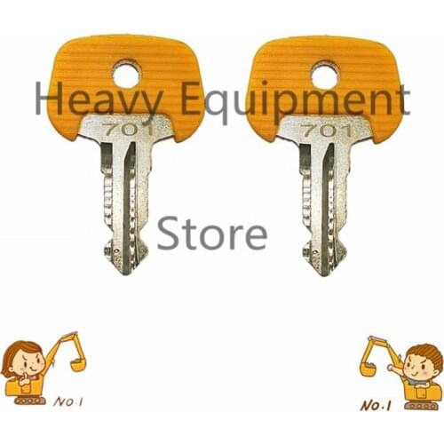 2X 701 Forklift Ignition Key For Jungheinrich Ant BT Subway Trucks 28520480