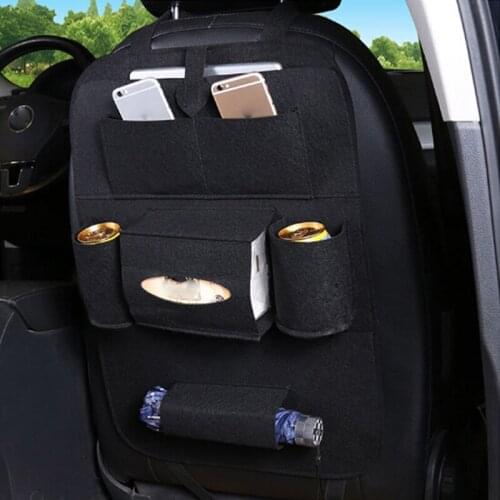1Pcs Auto Car Seat Back Multi-Pocket Storage Container Car Seat Bag Organizer Holder Accessory Hanging Box