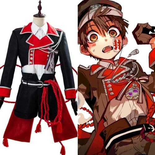 Anime Toilet Bound Hanako-kun Hanako Kun Cosplay Costume Uniform Hat Full Set Halloween Carnival Costume Men Women