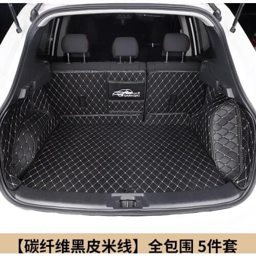 Car trunk mat For Nissan Qashqai J11 2016-2021 Cargo Liner Interior Accessories Carpet car styling Foot Trunk mat