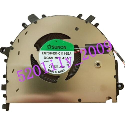 New laptop CPU cooling fan Cooler Notebook PC for SUNON EG70040S1-C111-S9A dc5v 0.45a