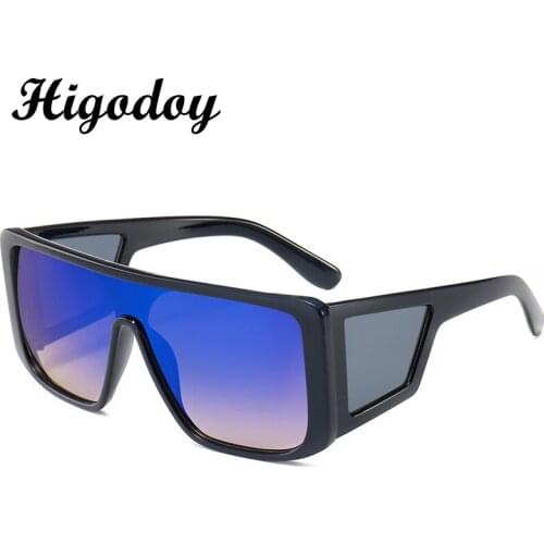 Higodoy Luxury Brand Women Oversized Sunglasses Vintage Square Sun Glasses Men Retangle Ladies Sunglasses Gafas De Sol Oculos