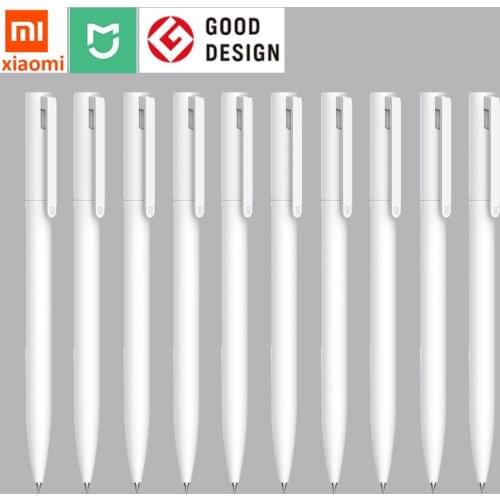 Xiaomi pen White mijia pens luxury 0.5mm Cute Gel Black Ink Pen Roller Writing Tool School Office Student Stationery mi pen