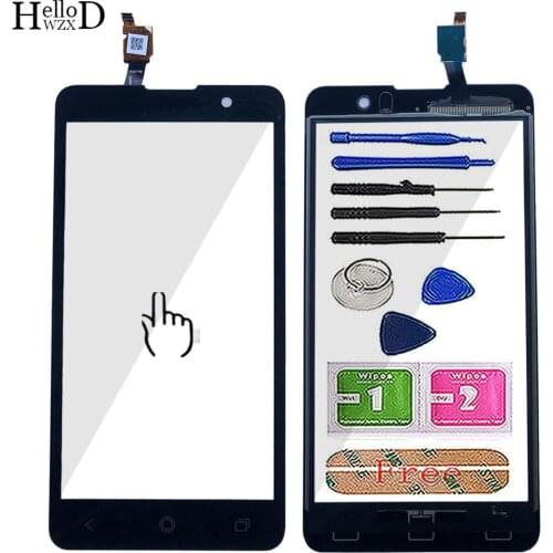 5.0" Touch Screen For Acer Liquid Z520 Touch Screen Digitizer Front Glass Lens Sensor Panel Tools 3M Glue Wipes