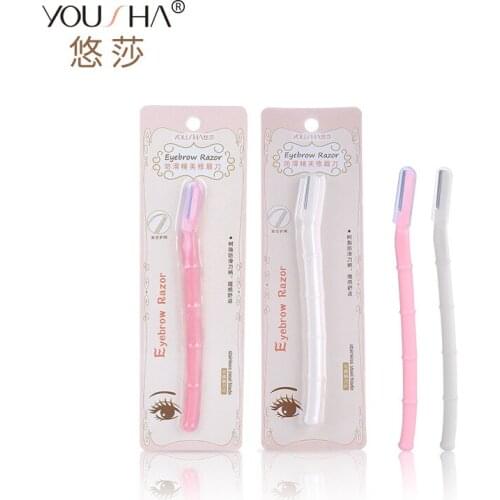 YOUSHA Anti-slip Exquisite Eyebrow Knife Single Bamboo Joint YX112