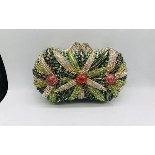 New Fashion Shell Bag Women Chain Shoulders Handbags Wedding Dress Bridal Diamond Chains Shoulder Handbag Elegant High Quality