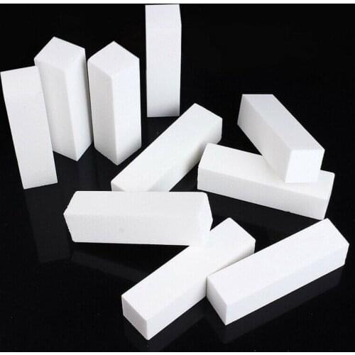 10Pcs/set Nail Art Sanding Sponge Buffer Block Fingernail Grinding Polishing Nail Files Manicure Pedicure Tool