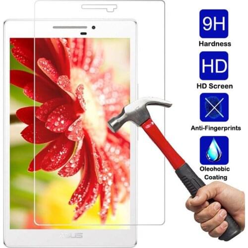 2PCS Tempered Glass 9H LCD Explosion Proof Protective Film Screen Protector for ASUS ZenPad 7.0 Z370 Z370CG tablet