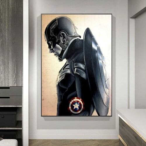 Diamond Painting Marvel Captain America Superhero Movie Full Drill Square Rhinestones Diamond Embroidery Sale Mosaic Decortion