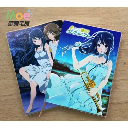 Anime Hibike! Euphonium Figure Student Notebook Delicate Eye Protection Notepad 6699 Diary Memo Gift