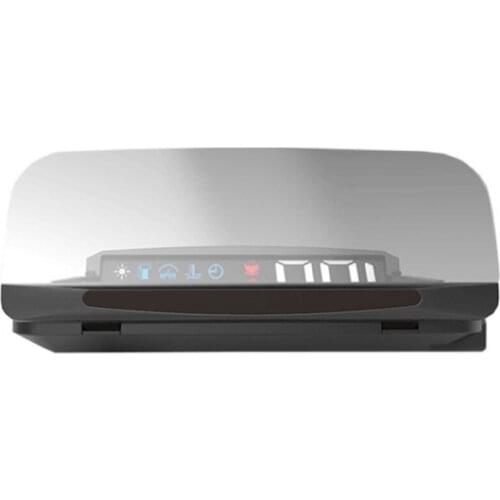 Car HUD Display,Head Up Display Car Dual System OBD2 Windshield Projector With Speed, Overspeed Warning For All Vehicles