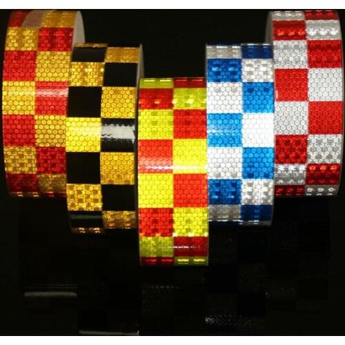 Free shipping 5CMx500CM Reflective adhesive tape Reflective tape sticker for Truck Car Motorcycle Bike safety use