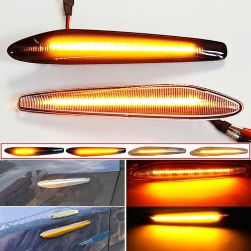 Side Marker Turn Signal Light LED Flasher Sequential Lamp Dynamic Blinker For Alfa Romeo 159 Sportwagon Boera Spider 939