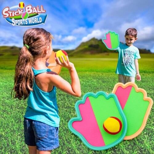 Childrens throwing ball palm sticky disc toy set outdoor sports sticky target disc puzzle early education throwing ball play