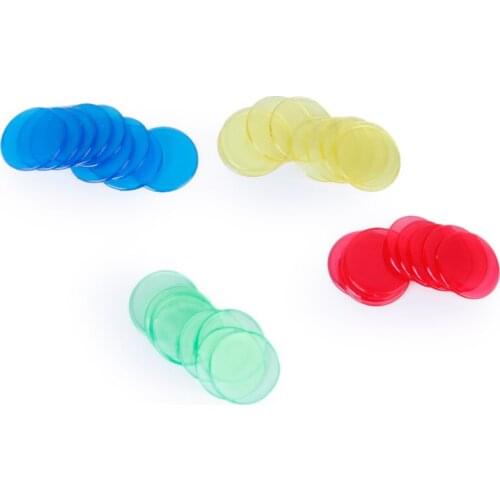 100pcs Pro Markers Count Bingo Chips Card Game Chip Game Game Sheet