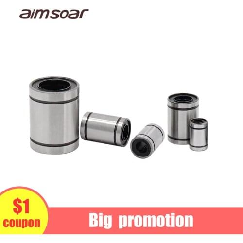 LM12UU LM8LUU linear bushing 8mm 3d printer parts cnc linear bearings linear shaft