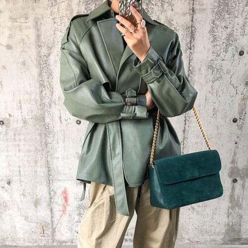 Женские зимние кожаные куртки Lozou China At AliExpress