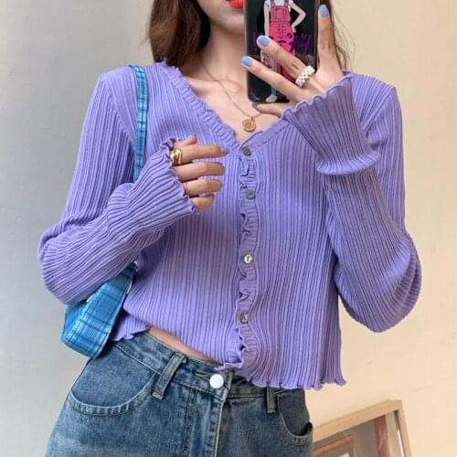 Lunoakvo Women's Thin Cardigans