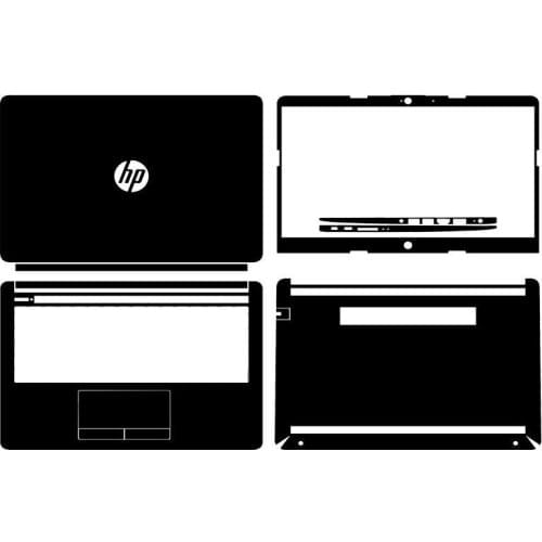 Laptop Carbon fiber Skin Sticker Cover For New HP 14-CF0014DX cf0010ds CF0013DX cf1015cl cf0051od cf0012ds 14"