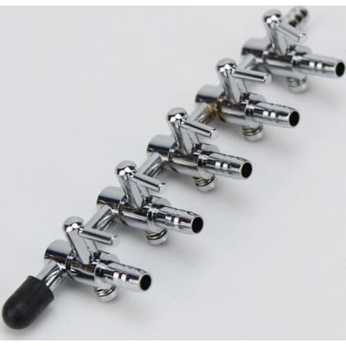 Distributor Aquarium Stainless Steel Lever Fish Tank Durable Oxygen Pump Accessories Splitter Air Flow Control