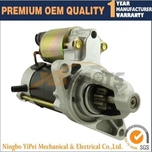 STARTER MOTOR FOR 01 02 03 04 05 ACURA EL HONDA CIVIC 1.7L MANUAL TRANSMISSION 31200PLR-A01