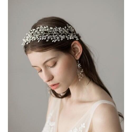Bridal Rhinestones Headband Bridal Wedding Headpieces Hair Accessories Wedding Hair Band Hair Jewelry