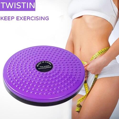 Waist turning plate abs training anti slip fat burning strech home use sports gear