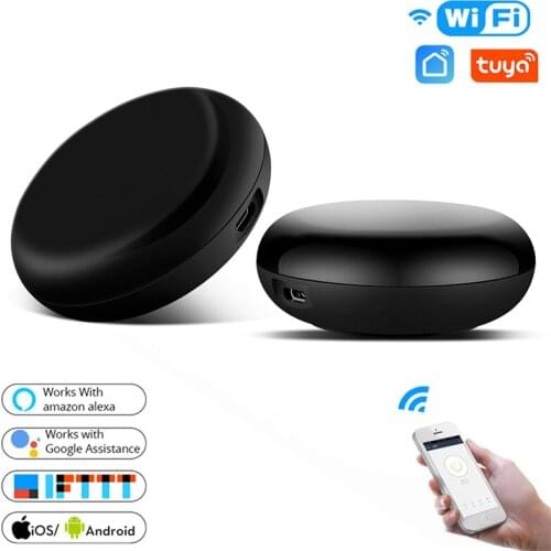 Smart WIFI IR Remote Control Universal Infrared Tuya Smart Home Remote Controller For TV DVD AUD AC Works With Alexa Google Home