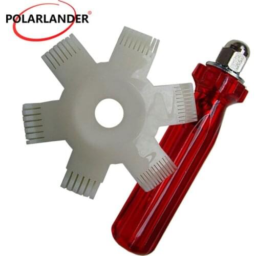 A/C AC High Quality Car Auto Air Conditioning Tool Radiator Condenser Evaporator Fin Straightener Coil Comb