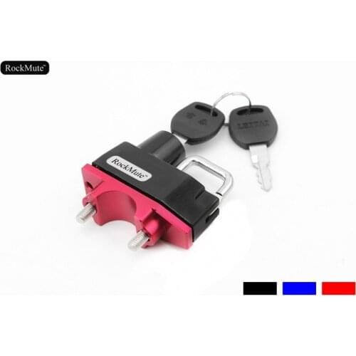 Motorcycle Helmet Lock For Kawasaki Z125 Z250 Z300 EX250R NINJA 250/300 Mount on Handlebar Brake Master Cylinder Clamp