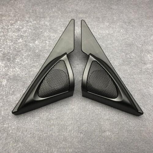 2Pcs/set Car Door Triangular Decorative Plate Loudspeaker Cover for Mazda 6 2008 2009 2010 2011 2012 Car Interior Accessories