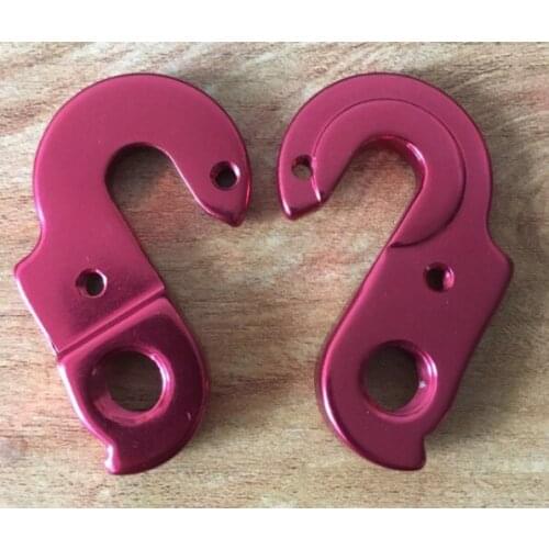 2pcs Red Derailleur Hanger Gear Mech Dropouts Screw for Breezer KHS KONA FOCUS MERIDA ORANGE GHOST NUZZI CANYON HARO NINER Kross