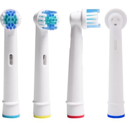 4PCS/Set Replacement Electric Toothbrush Heads for D4510 D12013 D12013W D12523 D17525 D18 D19523 D19545 D20523 D20545 OC18