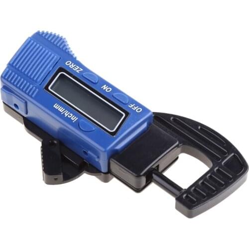 Electronic Digital LCD 0-12.7mm Thickness Caliper Carbon Fiber Micrometer Guage