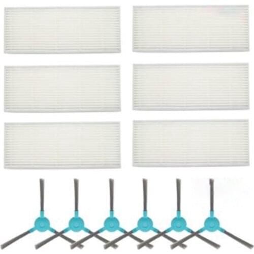 Side Brush Hepa Filter for Cecotec Conga 1290 1390 Robot Vacuum Cleaner Spare Parts