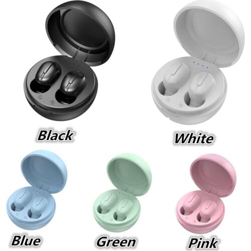 Mini Tws Wireless Headphones Bluetooth 5.0 Noise Canceling Earbuds Water Proof Anti Noise Earphones Trues Stereo Wireless Earbud