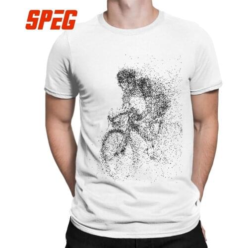 Mtb Mountain Bike Cycling Mens T Shirts Fashion Tees Short Sleeve Crew Neck T-Shirt Cotton Plus Size Clothing