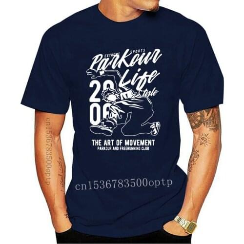 Freerunning Parkour Life Style - The Art Of Movement Mens T-Shirt(1)