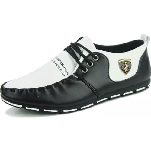 Mens Sports Shoes Spring Autumn 2021 Soft-Soled Breathable Sailing Shoes Mens Non-Slip Loafers Comfortable Soft Casual Shoes