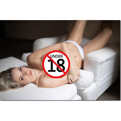 Modern Wall Art Posters Sexy Model Picture Print Canvas Paintings for Living Room Decor