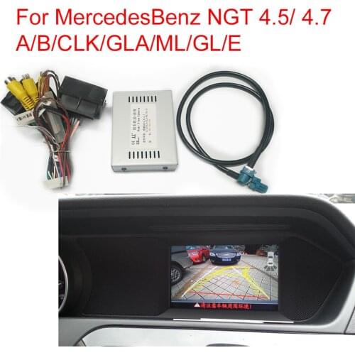 Plug and play camera Interface for 2015 2016Benz A/B/GLK/GLA/ML/GL/E with NGT 4.5/4.7