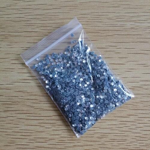 Ss10 and ss16 Clear color Hot Fix Rhinestones crystal Iron On Rhinestones garment