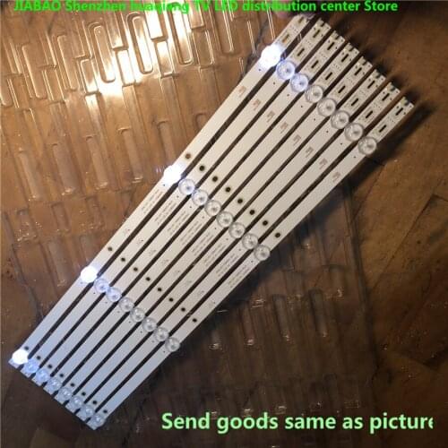 LED Backlight strip 4 lamp for Philips K490WDC1 49U5070 4708-K49WDC-A4113N01 4708-K49WDC-A3113N01 A2213N01 49PUF6032/T3