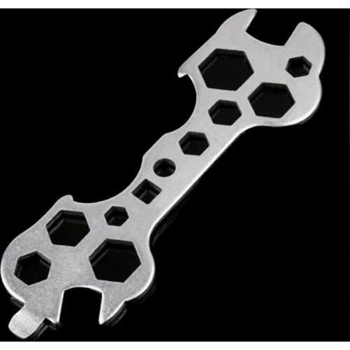 Universal Bicycle Bike Cycling Dumbell Wrench Spanner Portable Kit Tools Repair Accessories Repair 5-17mm Hand Tool
