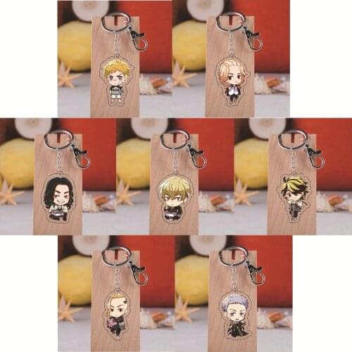 Japan Shinfan Animation Tokyo Revengers Key Chain Knapsack Mobile Phone Pendant Small Ornaments Small Gifts
