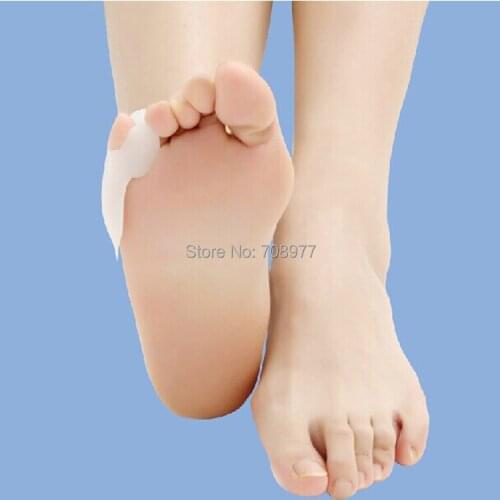 1Pair/2pcs Footful Gel Little Toe Separator Straighteners Alignment Bunion Pain Relief Feet Health Care Product