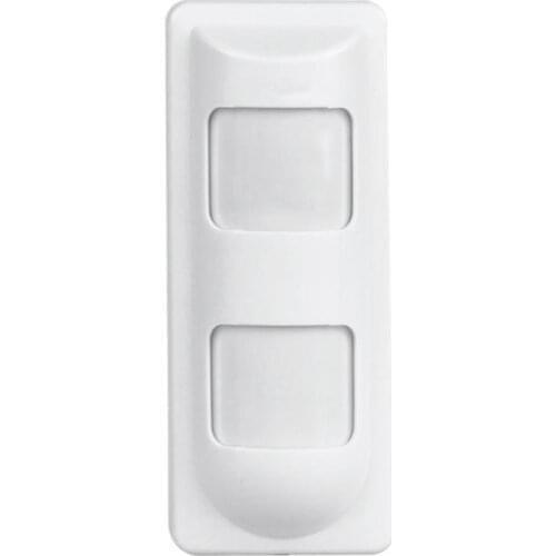 12VDC Outdoor Waterproof Wired Dual Tech Alarm Sensor Dual PIR and Microwave PIR Detector for Home Security Pet Immunity