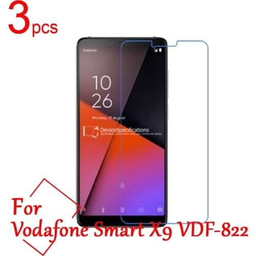 3pcs Ultra Clear/Matte/Nano LCD Screen Protectors guard Cover For Vodafone Smart X9 N10 V10 VDF-822/730/630 Protective Film